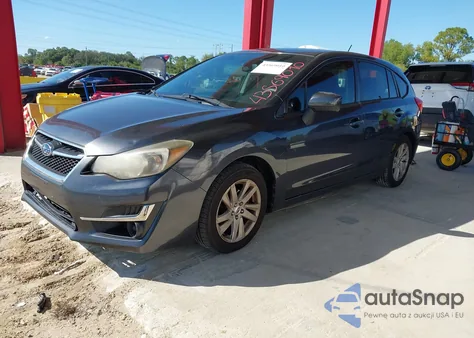 2015 Subaru Impreza 2.0I Premium z USA, uszkodzony, nr VIN JF1GPAC67F8202351